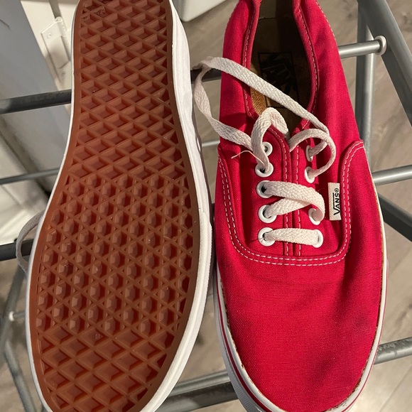 Red Vans - Picture 3 of 9